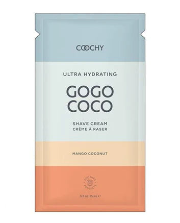 Coochy - Ultra Hydrating Shave Cream - Mango Coconut (0.33 oz.)