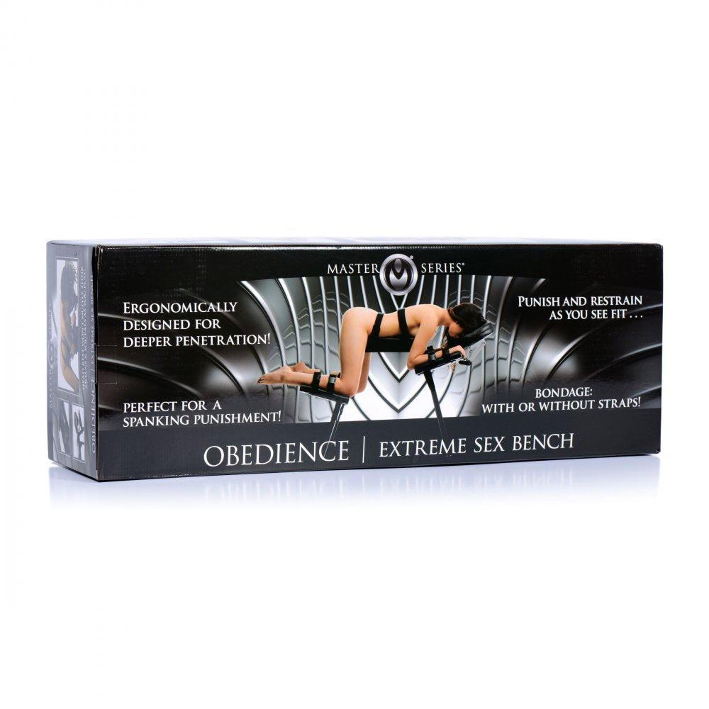 Obedience Sex Bench with Restraint Straps