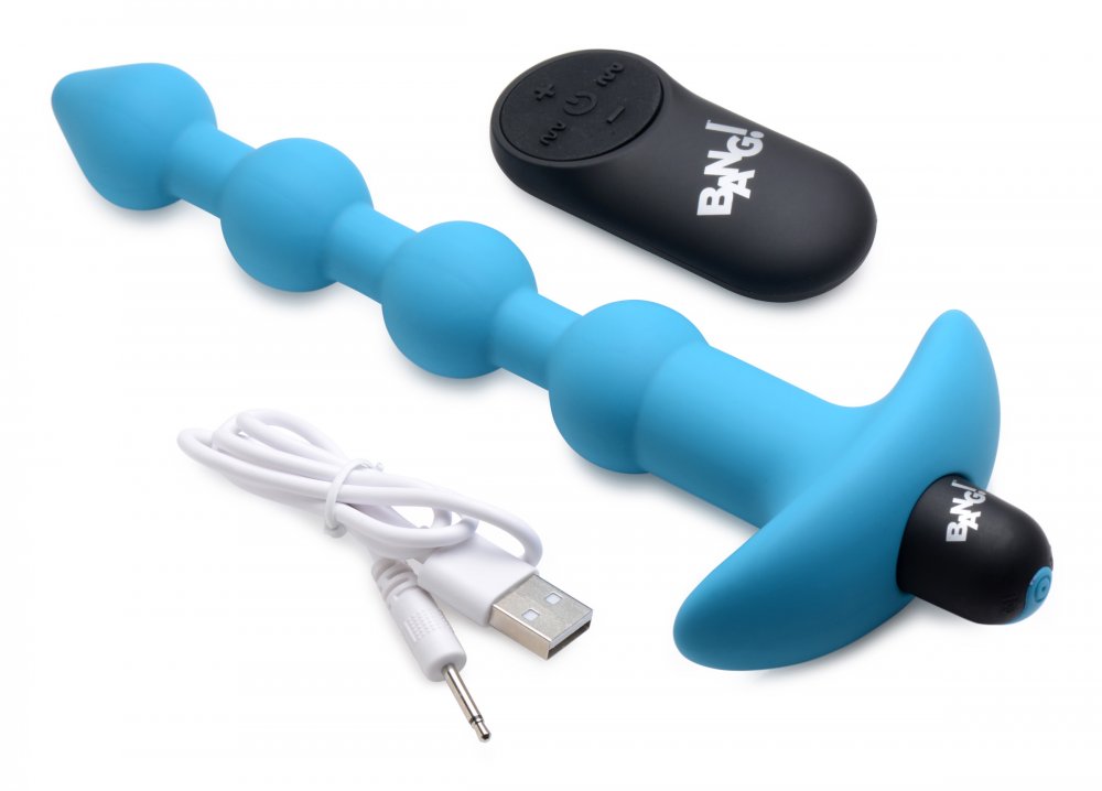 Remote Control Vibrating Anal Beads