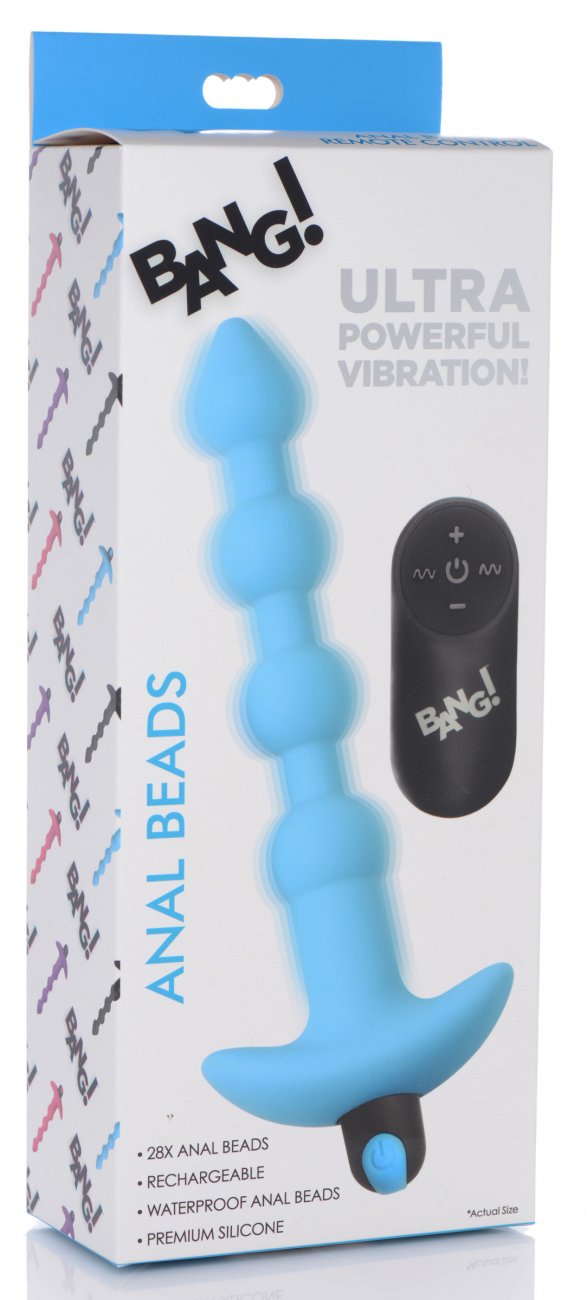 Remote Control Vibrating Anal Beads