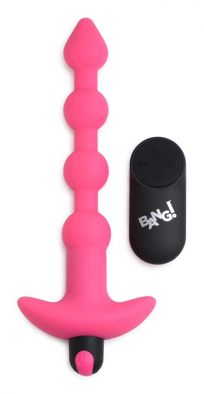 Remote Control Vibrating Anal Beads