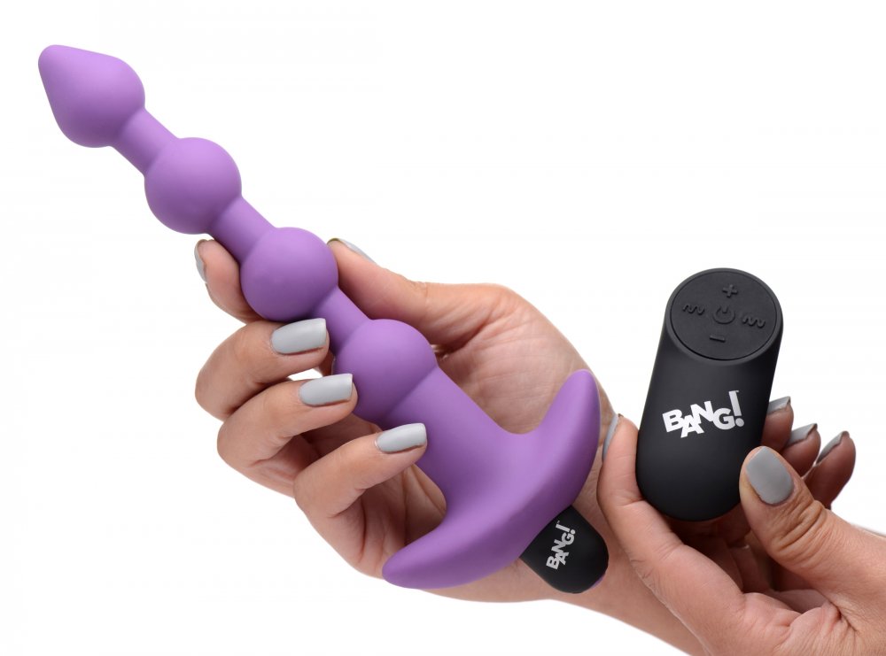 Remote Control Vibrating Anal Beads