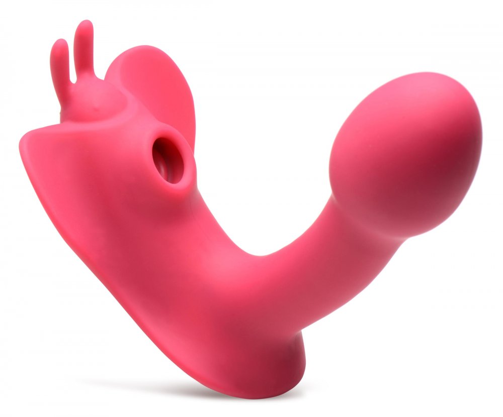 Butterfly Tease Clitoral Suction Silicone Stimulator