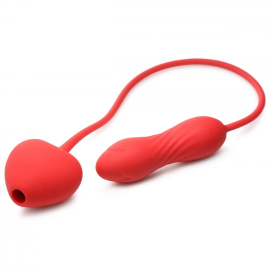 Love-on-Me Suction Clit Stimulator and Vibrating Egg