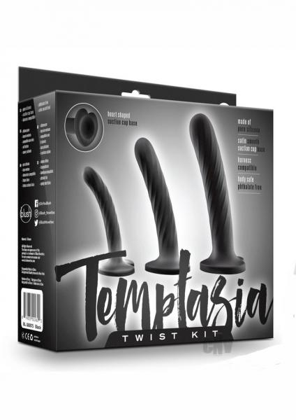 Silicone Suction Cup Dildos - Set Of 3