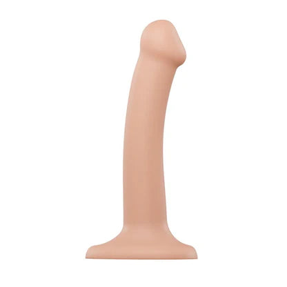Dual Density Silicone Bendable Dildo
