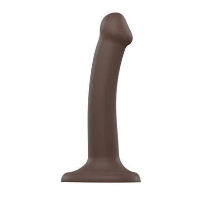 Dual Density Silicone Bendable Dildo