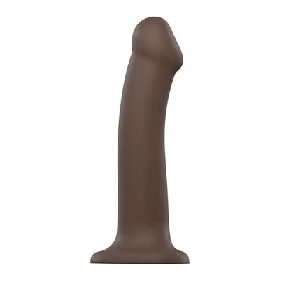 Dual Density Silicone Bendable Dildo