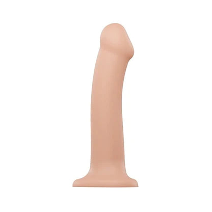 Dual Density Silicone Bendable Dildo