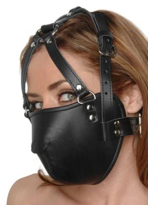 Leather Face Harness