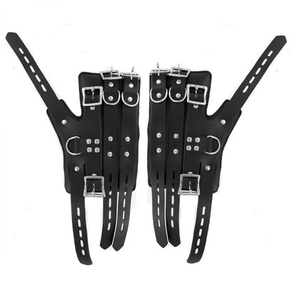 Heavy Duty Suspension Cuff Kit with Black Steel Bar