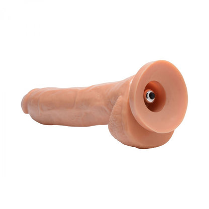 Vibrating 11-Inch Dildo with Suction Cup