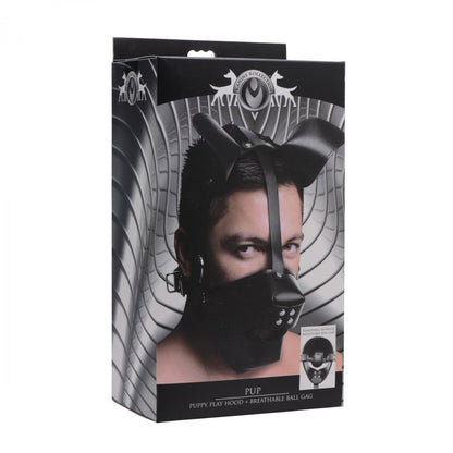 Puppy Play Hood with Breathable Ball Gag