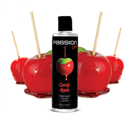 Passion Licks Water Based Flavored Lubricant - 8 oz.