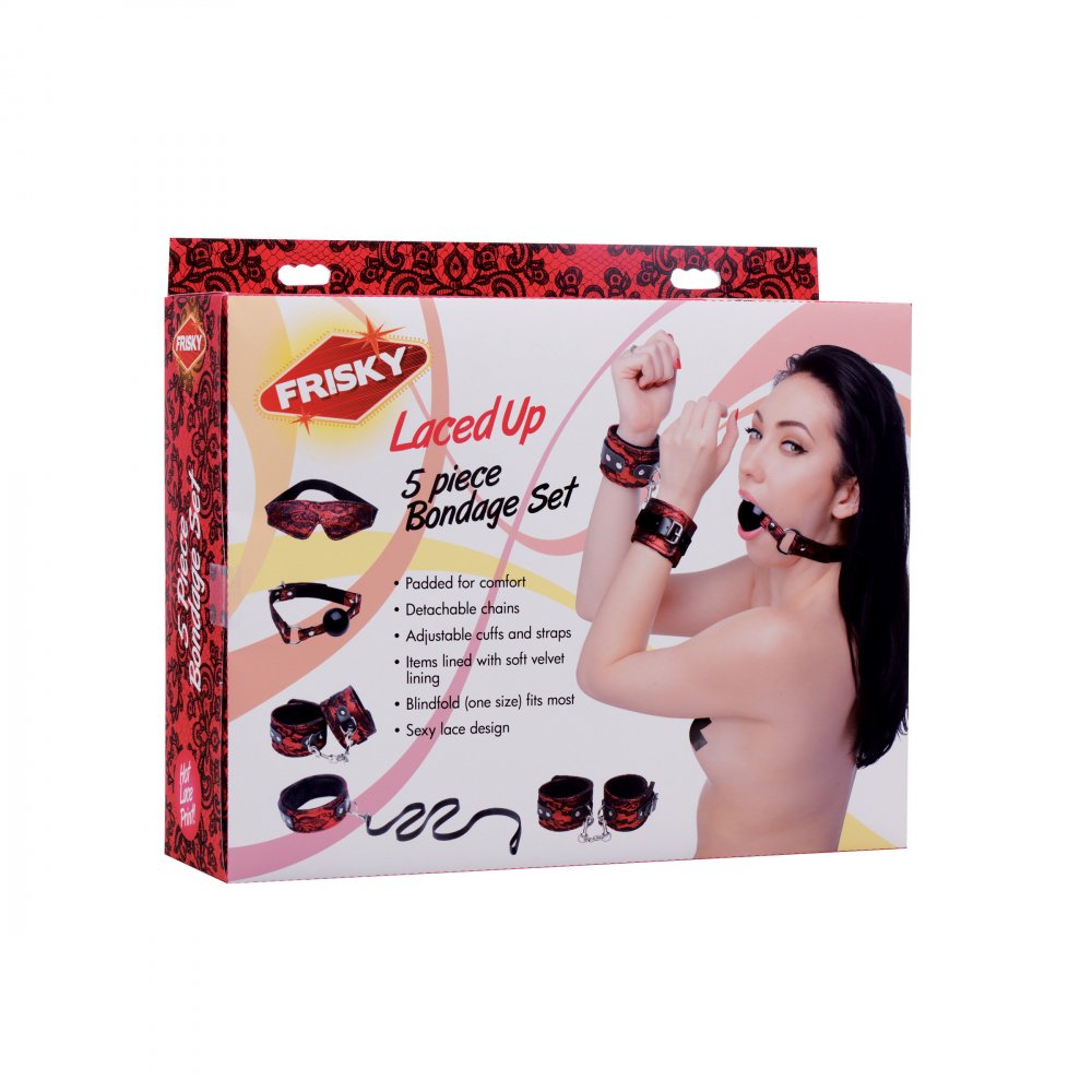 Laced Up 5-Piece Bondage Set