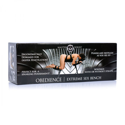 Obedience Sex Bench with Restraint Straps
