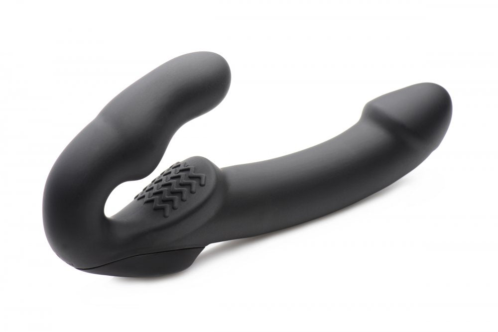 Evoke Vibrating Strapless Strap On
