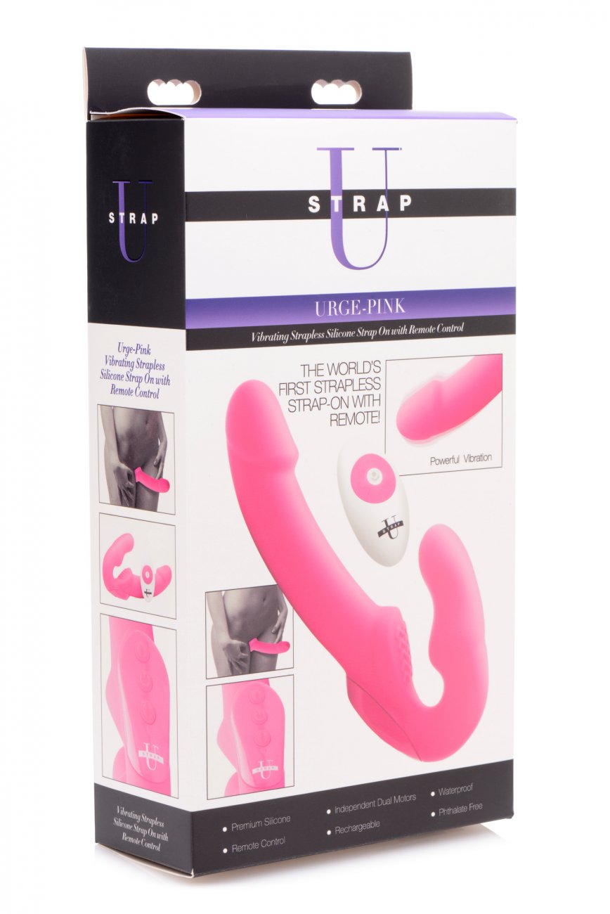 Urge Strapless Strap On with Remote