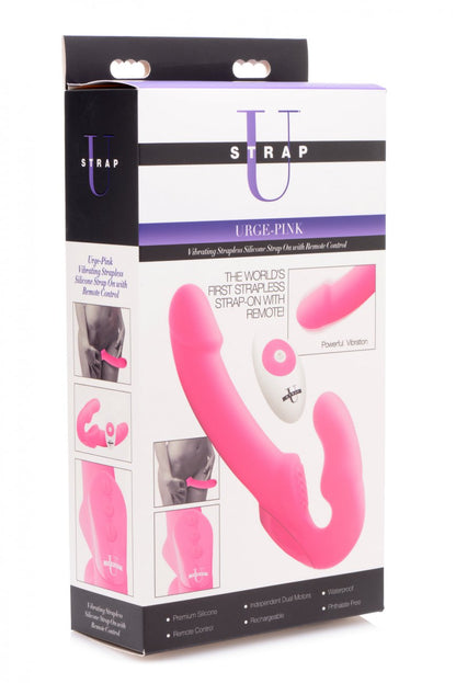 Urge Strapless Strap On with Remote