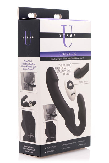 Urge Strapless Strap On with Remote
