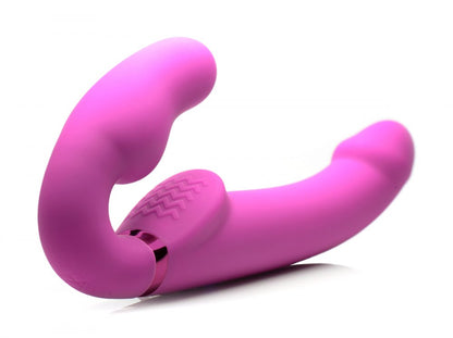 Inflatable Vibrating Ergo Fit Strapless Strap-On