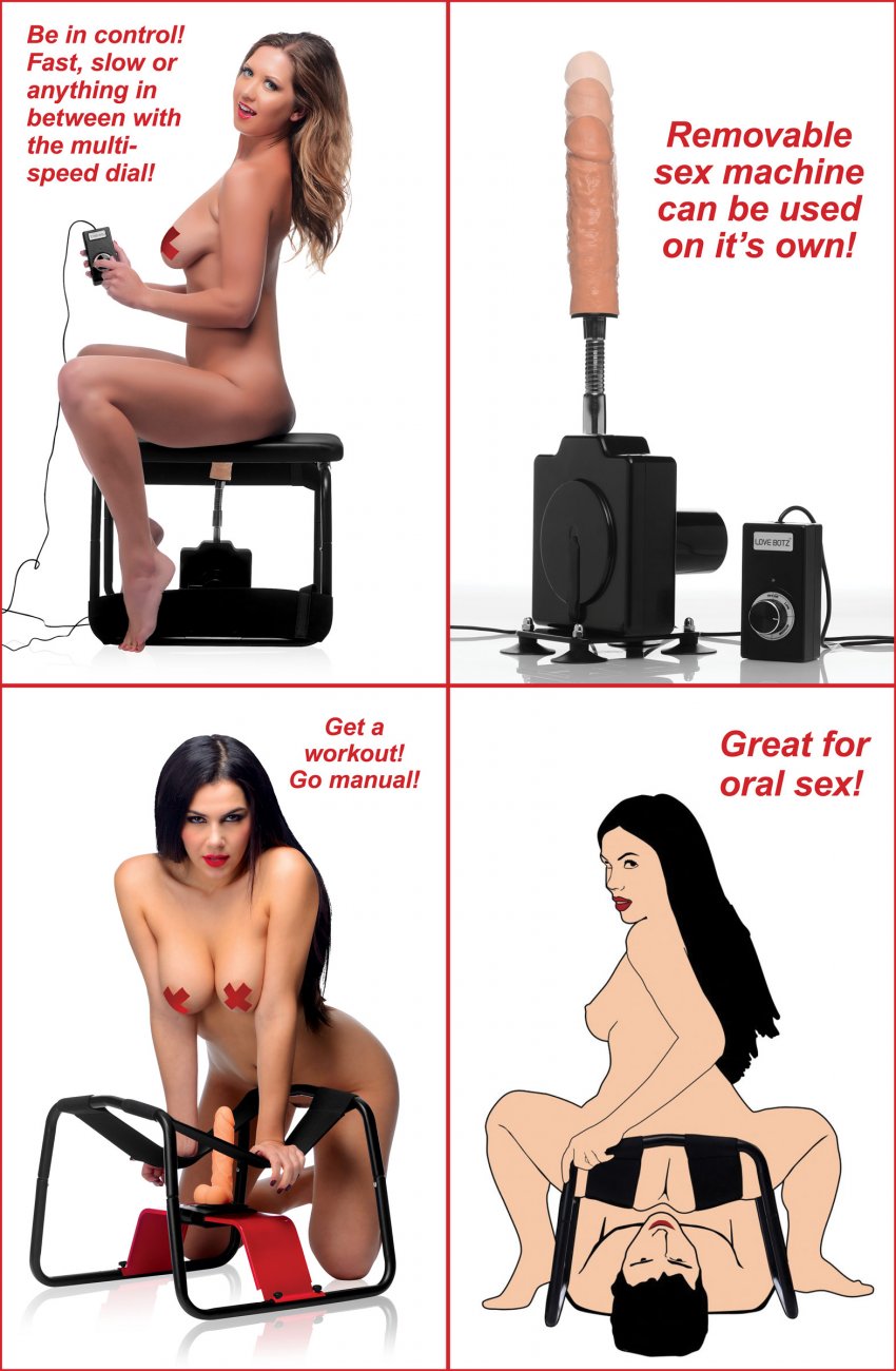 4-In-1 Sex Machine Bench