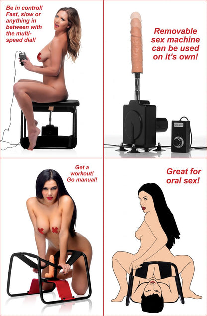 4-In-1 Sex Machine Bench