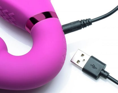 Inflatable Vibrating Ergo Fit Strapless Strap-On
