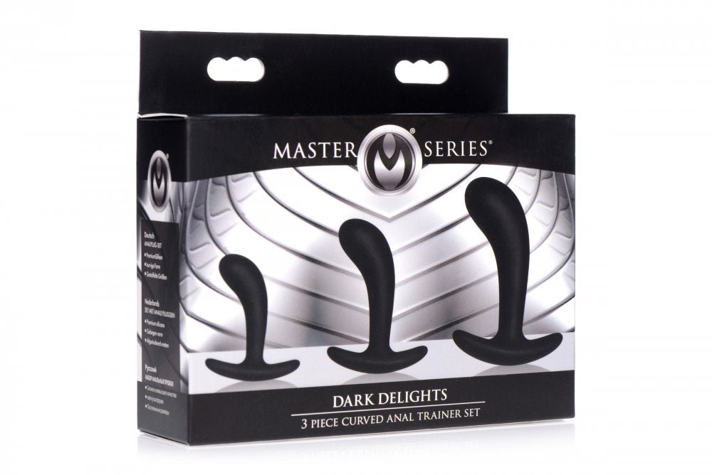 3 Piece Curved Anal Trainer Set