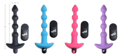 Remote Control Vibrating Anal Beads