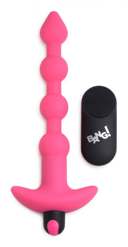 Remote Control Vibrating Anal Beads