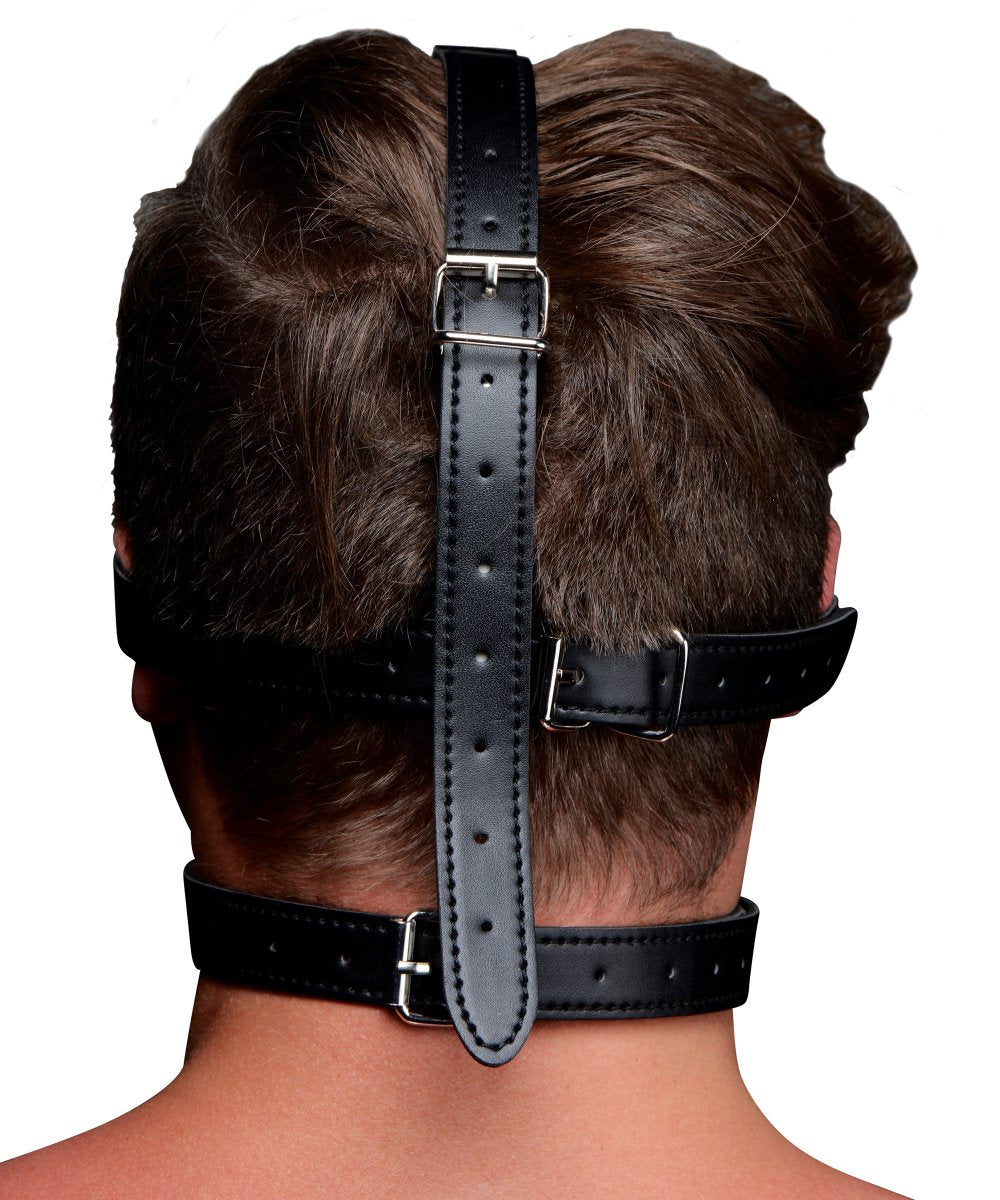 Blindfold Harness with Ball Gag