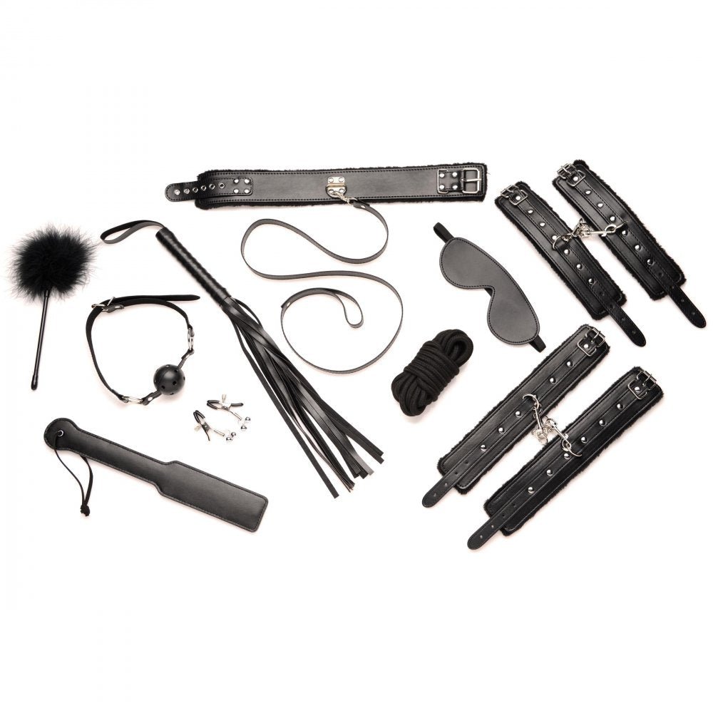 10-Piece Plush Bondage Set
