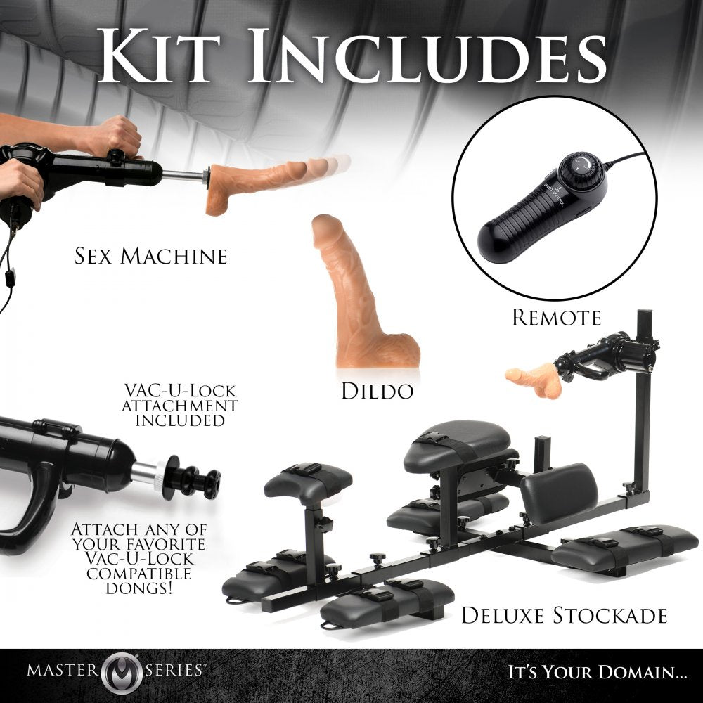 Deluxe Stockade with Sex Machine