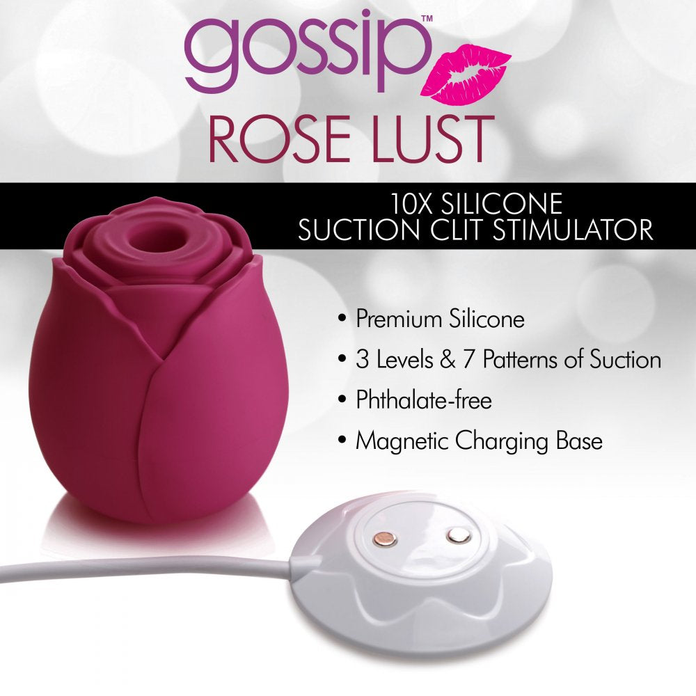 Violet Rose Lust Clitoral Stimulator