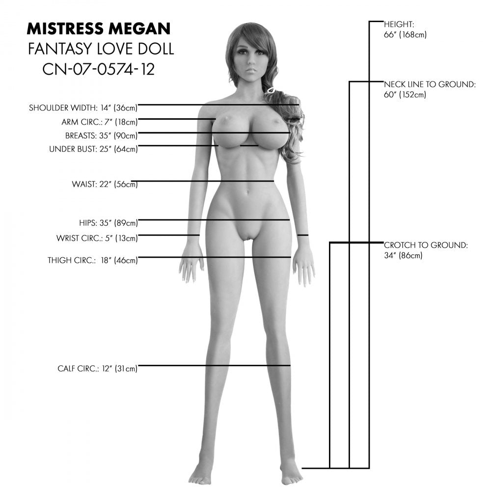 Mistress Megan - Life Size Love Doll