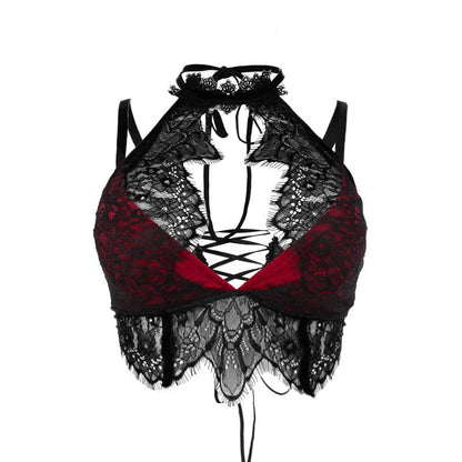 Gothic Lace-Up, Lace Bustier