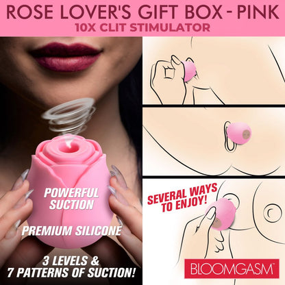 The Rose Lover's Gift Box Clit Suction Rose