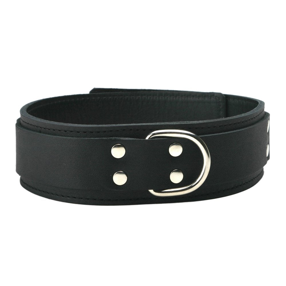 Lined Leather Collar