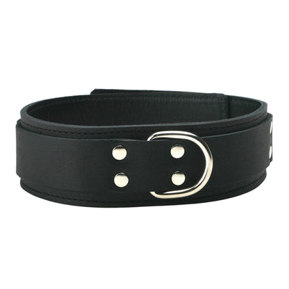Lined Leather Collar