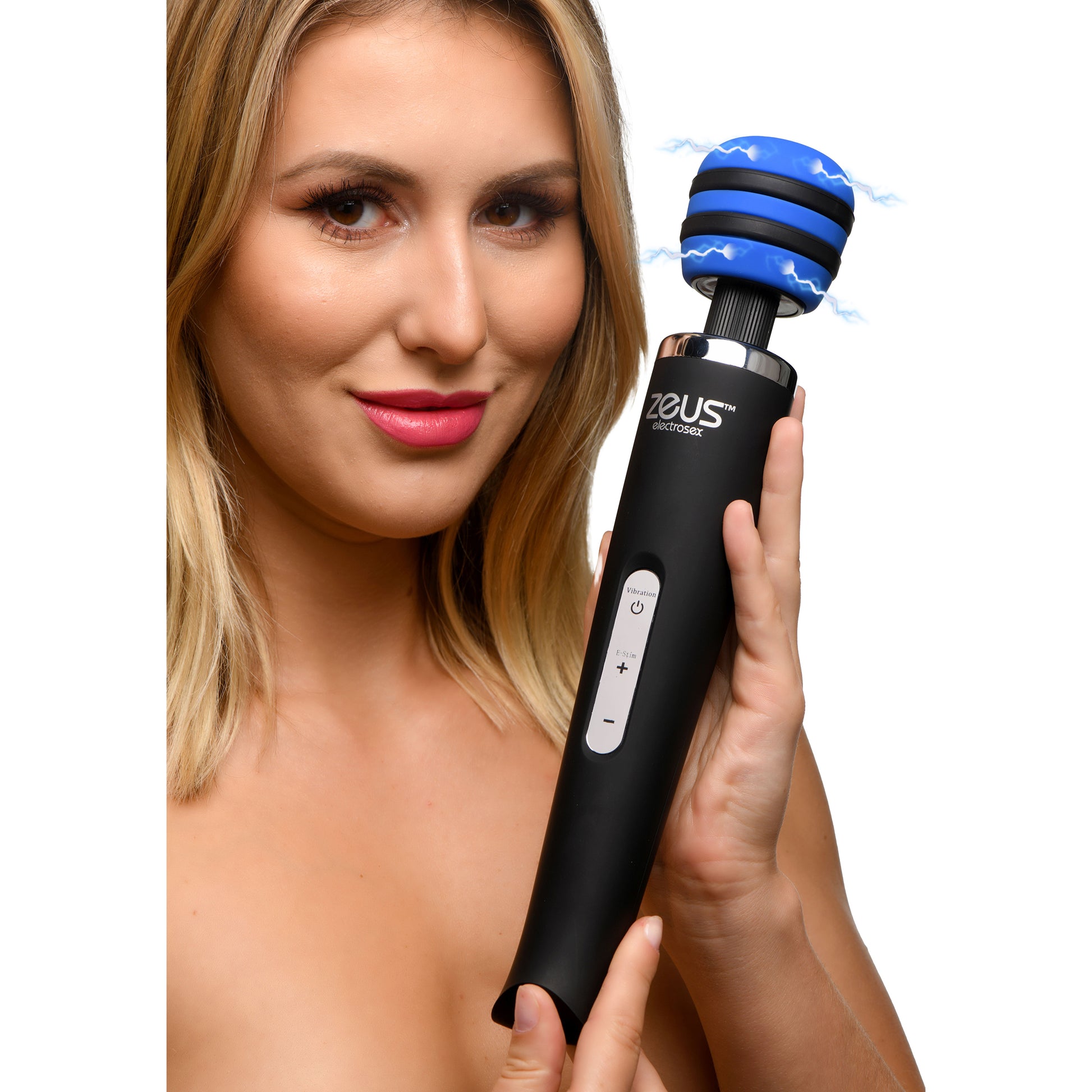 Blue-Arc E-Stim Vibrating Wand Me and Adam James Blue-Arc E-Stim Vibrating Wand Me and Adam James