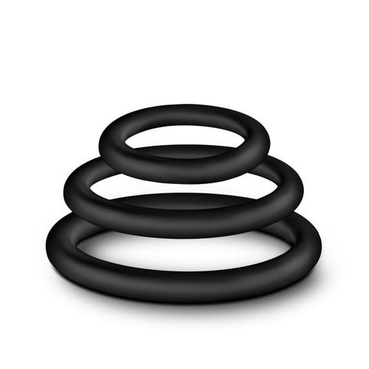 Premium Silicone Cock Ring Set