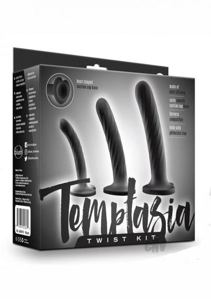 Silicone Suction Cup Dildos - Set Of 3